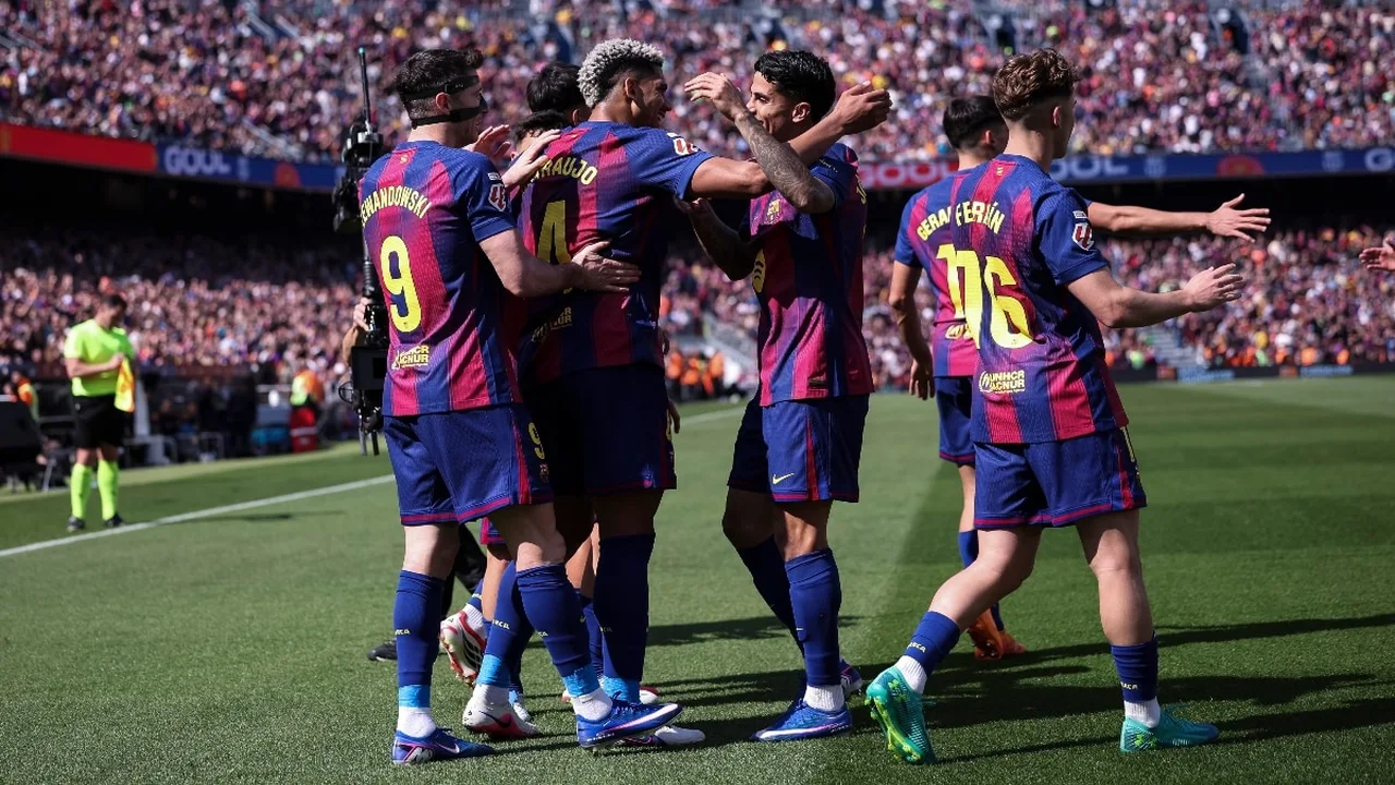 أول إجراء من برشلونة بعد التتويج بلقب الدوري الإسباني